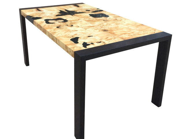 The Butterfly Effect - Modern Minimalist Contemporary Resin Dining Table | Custom Handmade by Will Marx - Minimalist, Solid Timber, Designer Table, Signature Desk, Dining Table, Boardroom Table, Hardwood, Contemporary Furniture, Huon Pine, Wenge