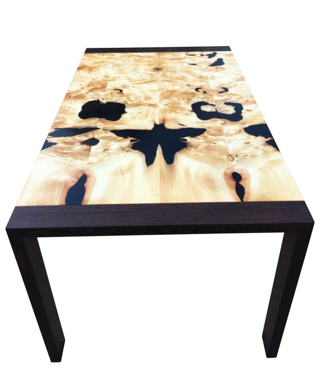The Butterfly Effect - Modern Minimalist Contemporary Resin Dining Table | Custom Handmade by Will Marx - Minimalist, Solid Timber, Designer Table, Signature Desk, Dining Table, Boardroom Table, Hardwood, Contemporary Furniture, Huon Pine, Wenge
