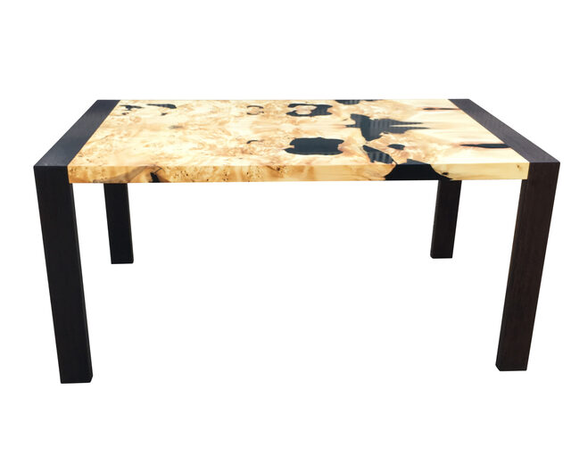The Butterfly Effect - Modern Minimalist Contemporary Resin Dining Table | Custom Handmade by Will Marx - Minimalist, Solid Timber, Designer Table, Signature Desk, Dining Table, Boardroom Table, Hardwood, Contemporary Furniture, Huon Pine, Wenge