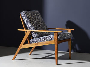 Easy Chair  | Custom Handmade by Ross Thompson - Mid Century Modern, Chair, Armchair, Lounge Chair, Sofa, Timber, Lounge, Modern, Contemporary, Upholstery