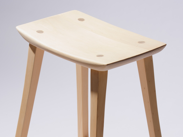 Asian Stool | Custom Handmade by Damion Fauser - Stool, Stools, Kitchen Stools, Bar Stools