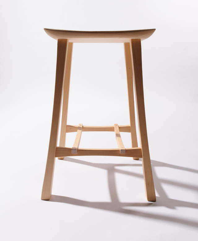 Asian Stool | Custom Handmade by Damion Fauser - Stool, Stools, Kitchen Stools, Bar Stools