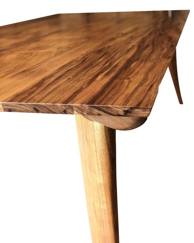 Vine Dining Table | Tasmanian Blackwood Dining Table | Custom Handmade by Will Marx - Solid Timber, Australian Timber, Custom Made, Contemporary, Tasmanian Blackwood, Dining Table, 8 Seater, Boardroom Table, Office Table, Minimalist