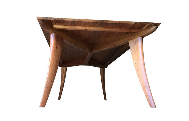 Vine Dining Table | Tasmanian Blackwood Dining Table | Custom Handmade by Will Marx - Solid Timber, Australian Timber, Custom Made, Contemporary, Tasmanian Blackwood, Dining Table, 8 Seater, Boardroom Table, Office Table, Minimalist
