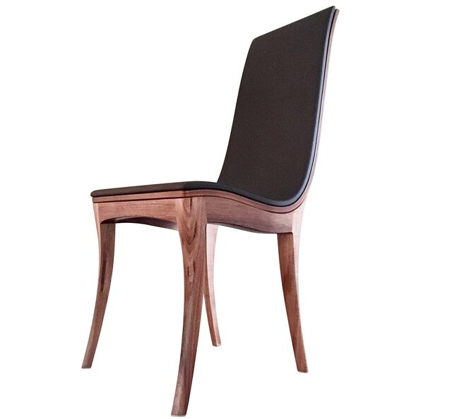 Vine Dining Chair | Contemporary Designer Solid Timber Chair | Custom Handmade by Will Marx - Solid Timber, Australian Timber, Custom Made, Minimalist, Contemporary, Dining Chair, Chair With Upholstery, Office Chair, Mid Century, Hardwood