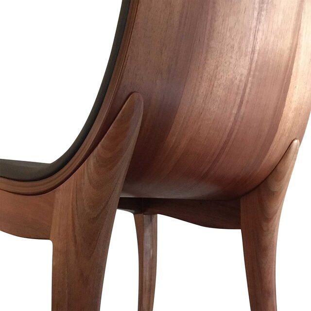 Vine Dining Chair | Contemporary Designer Solid Timber Chair | Custom Handmade by Will Marx - Solid Timber, Australian Timber, Custom Made, Minimalist, Contemporary, Dining Chair, Chair With Upholstery, Office Chair, Mid Century, Hardwood