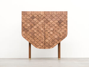Veil Drinks Cabinet | Custom Handmade by Matt Pearson - Drinks, Drinks Cabinet, Liquor, Bar, Barcart, Drinks Trolley, Cart, Alcohol