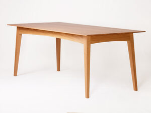 Schulim Table | Custom Handmade by Eco wood design - Contemporary, Light, Scandinavian, Dining, American Oak