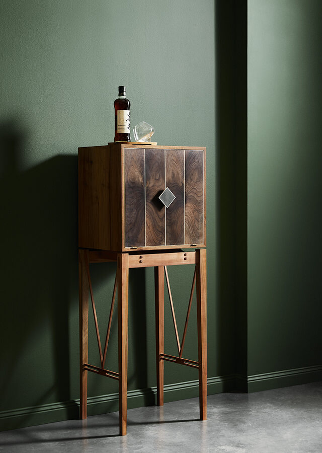 Liquor Cabinet  | Custom Handmade by Ross Thompson - Liquor Cabinet, Art Deco, Drinks Cabinet, Bar, Cocktail Cabinet, Wine Cabinet