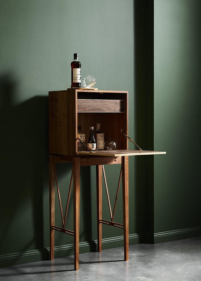 Liquor Cabinet  | Custom Handmade by Ross Thompson - Liquor Cabinet, Art Deco, Drinks Cabinet, Bar, Cocktail Cabinet, Wine Cabinet