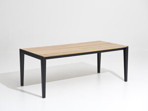 Dining table. | Custom Handmade by Steel Road Custom Furniture - Timber, Table, Ebonized, Oak, Dining, Boardroom
