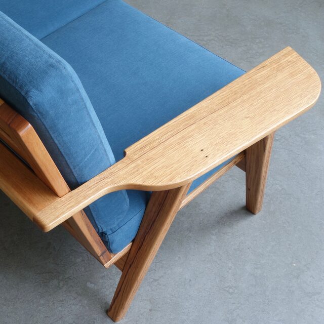 Couch | Custom Handmade by Andrew Gibbs - Armchairs, Couch, Sofa, Lounge, Upholstery, Custom Design, Custom Make