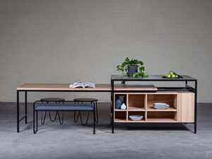 Dining Island | Custom Handmade by Sawdust Bureau - Kitchen, Islandbench, Joinery, Storage