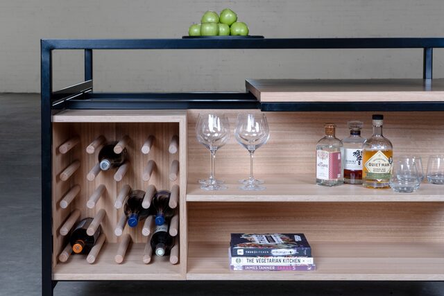 Dining Island | Custom Handmade by Sawdust Bureau - Kitchen, Islandbench, Joinery, Storage