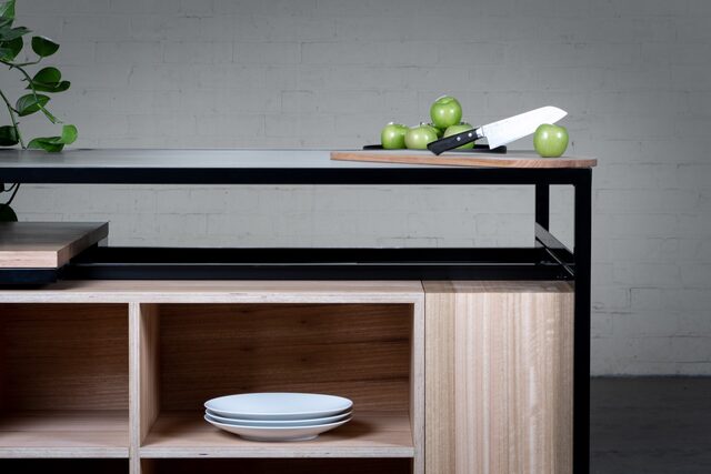 Dining Island | Custom Handmade by Sawdust Bureau - Kitchen, Islandbench, Joinery, Storage