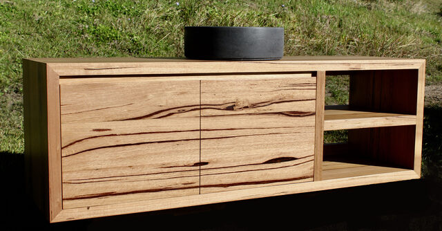 Bathroom Vanity | Custom Handmade by Hold Fast Designs - Bathroom Vanity, Recycled Timber, Bespoke Furniture, Designer Bathroom