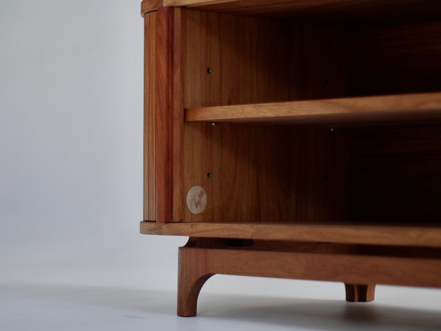 Tambour Door Cabinet by MWP Furniture Design | Handkrafted