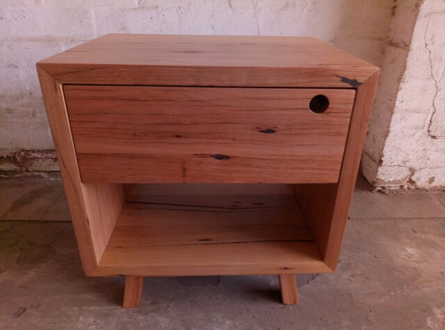 Hardwood bed  | Custom Handmade by Tim Denshire-Key - Bed, Recycled Timber, Hardwood, Bed Frame, Melbourne, Bedroom