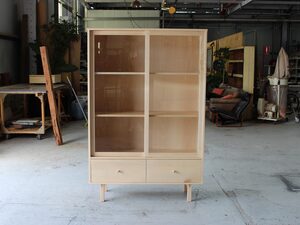 Francis Cabinet | Custom Handmade by Spencer Parks - Maple, Cabinet, Japanese, Sideboard