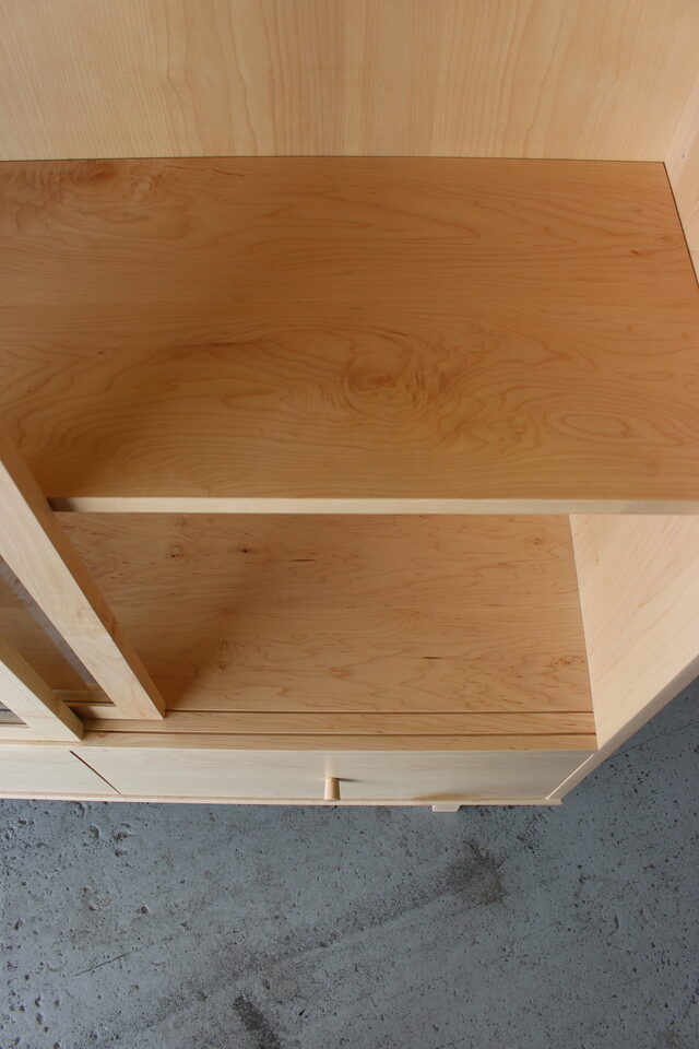 Francis Cabinet | Custom Handmade by Spencer Parks - Maple, Cabinet, Japanese, Sideboard