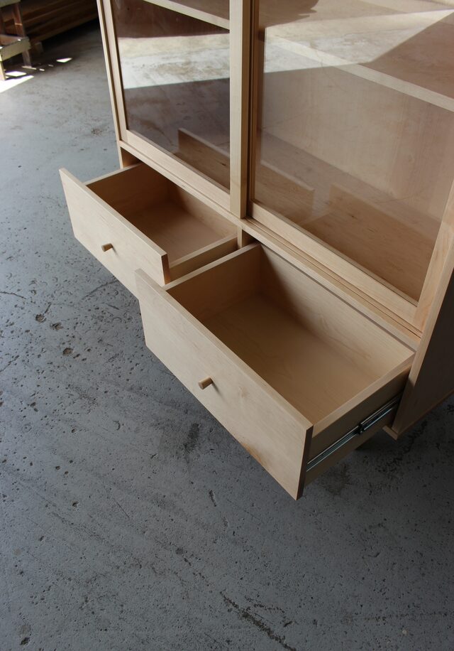 Francis Cabinet | Custom Handmade by Spencer Parks - Maple, Cabinet, Japanese, Sideboard