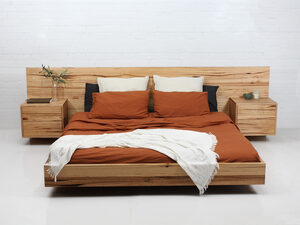 Matilda Bed | Custom Handmade by STUDIO ELLIOT - Custom Furniture, Hand Made, Custom Made, Floating Bed, Bed