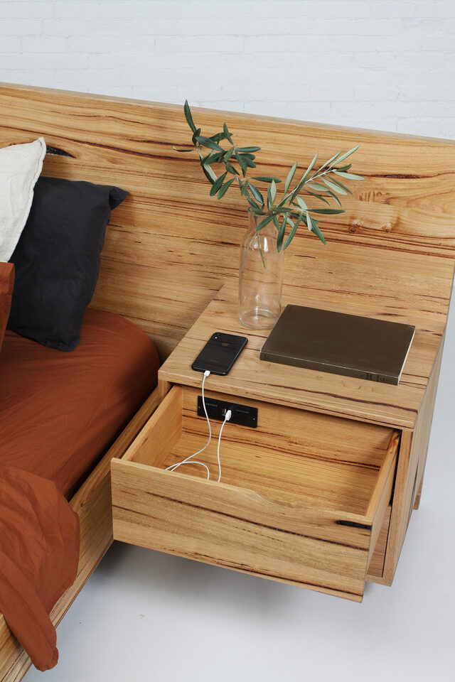 Matilda Bed | Custom Handmade by STUDIO ELLIOT - Custom Furniture, Hand Made, Custom Made, Floating Bed, Bed