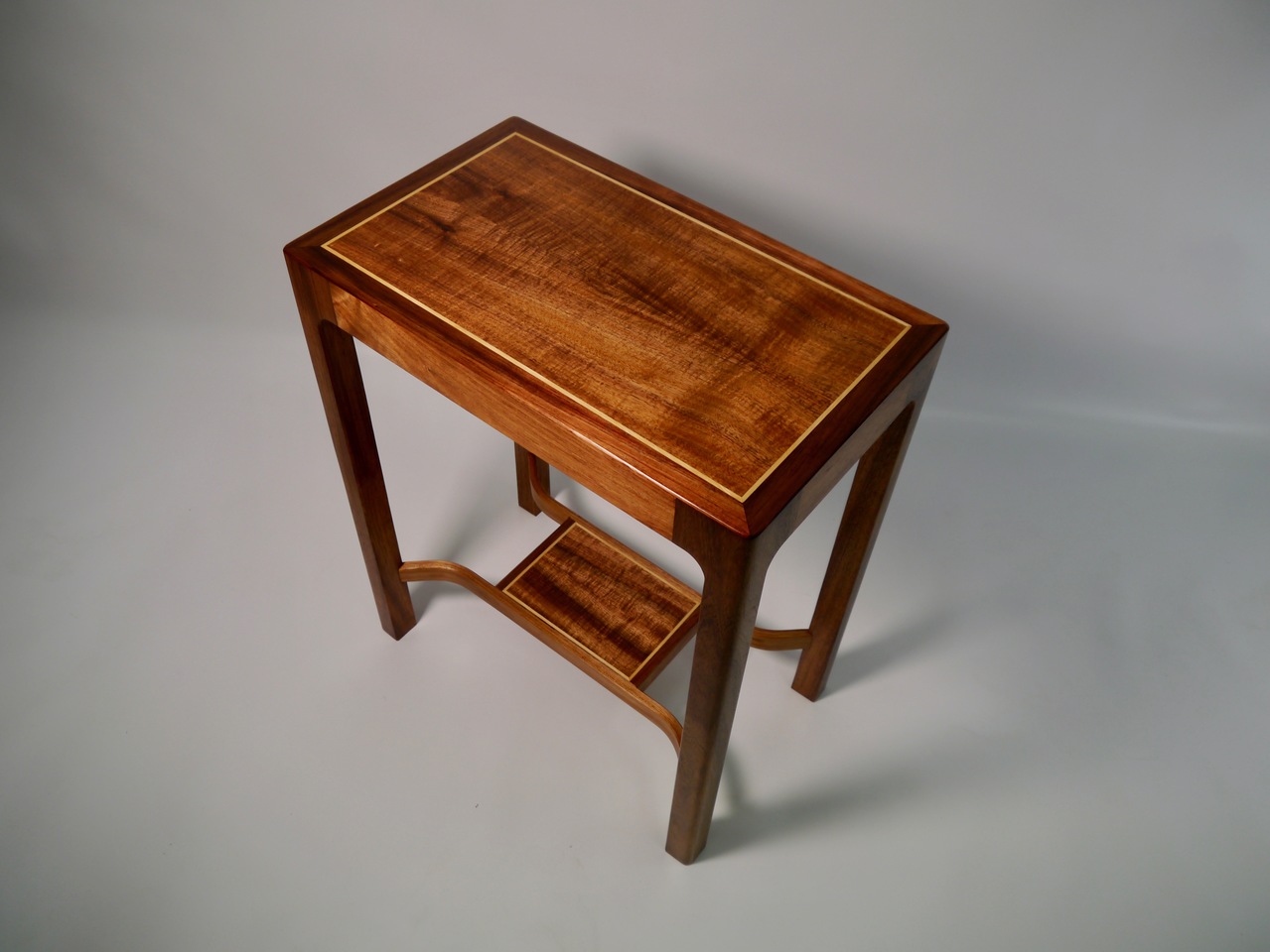 Blackwood and Huon pine Side table. by Matthew William Parrish