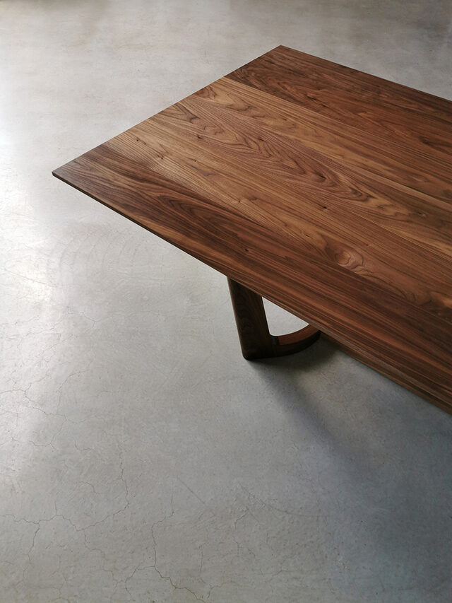 Froxfield Dining Table | Custom Handmade by Nathan Day Design - Walnut, Blackwood, Jarrah, Oak, Custom Dining Table, Leg Room