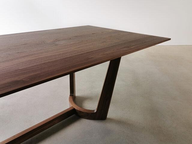 Froxfield Dining Table | Custom Handmade by Nathan Day Design - Walnut, Blackwood, Jarrah, Oak, Custom Dining Table, Leg Room