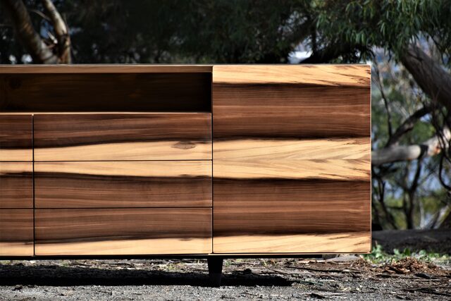 Murdoch Credenza | Custom Handmade by Craig Howard & Son - Sideboard, Credenza, Storage, Shelfs, Drawers, Custom Sideboard, Handmade Sideboard
