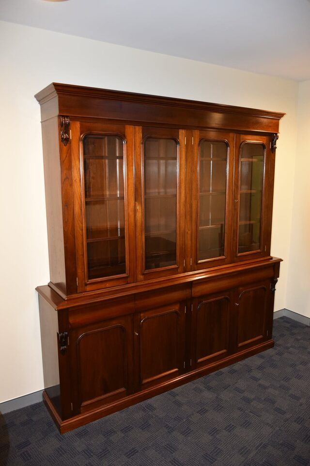 Victorian Style bBookcase | Custom Handmade by Craig Howard & Son - Dresser, Bookcase, Cabinet, Victorian Style, Handmade, Solid Timber