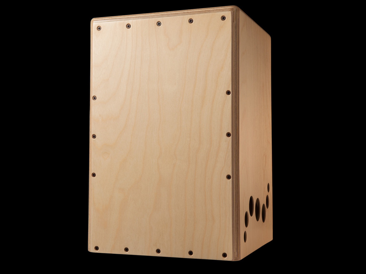 Hybrid Cajon percussion station by Andy Rasheed Handkrafted