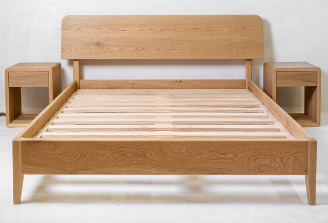 Fairlight Bed | Custom Handmade by James May - Bed, Bedhead, Bedroom, Queen Bed, Bedframe, Sydney Furniture, Recycled, Blackbutt