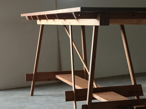 Table 2 - Display / High Dining Table | Custom Handmade by Ashley Menegon - Dining Table, Reclaimed, Recycled Timber