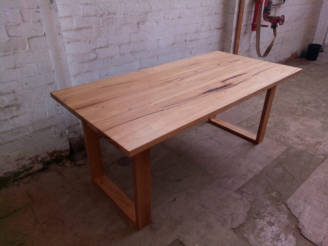 Boardroom table/ meeting table | Custom Handmade by Tim Denshire-Key - Boardroom, Office, Commercial, Flat Pack, Recycled Timber, Oregon, Bespoke, Meeting, Communal, Dining