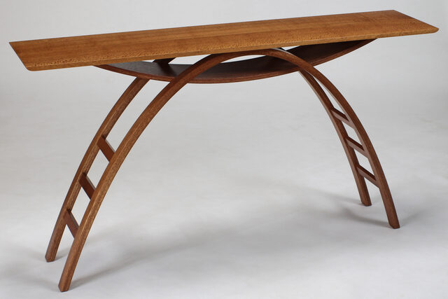 Parabolae Hall Table | Custom Handmade by Darren Oates - Hall Table