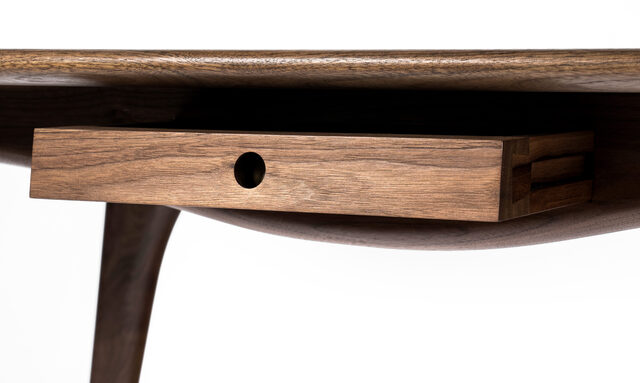 Walnut desk | Custom Handmade by Eco wood design - Desk, Contemporary, Sculpure, Drawers