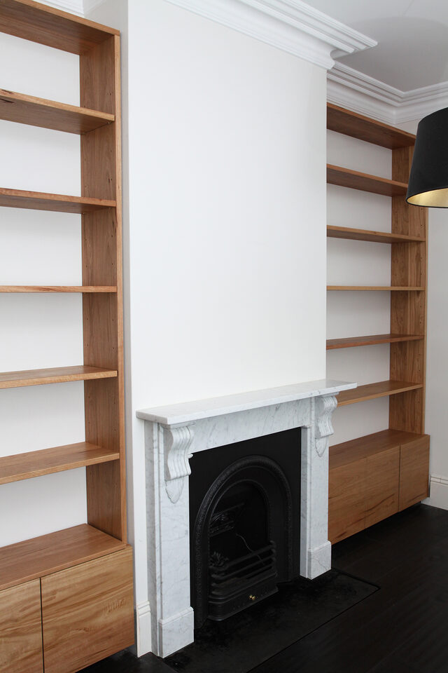 Custom Built-in Shelving and Cabinetry | Custom Handmade by STUDIO ELLIOT - Custom Furniture, Custom Made, Fine Furniture, Bookshelving, Built-In Shelving, Cabinetry, Bespoke