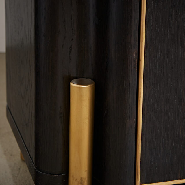 Anderson buffet | Custom Handmade by Paradox Movement - Buffet, Contemporary, Luxury, Brass, Wood, Drawers, Push To Open, Soft Close, Interior Design, Statement
