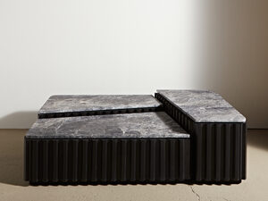 Mantle coffee table | Custom Handmade by Paradox Movement - Coffee Tables, Luxury, Modular, Stone, Wood, Versatile, Interior Design, Styling, Modern
