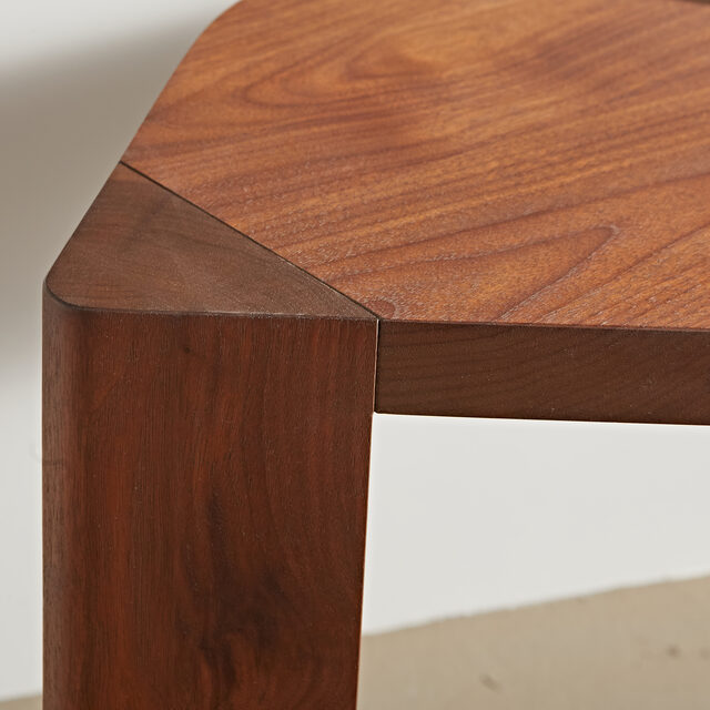 Port console in American Walnut | Custom Handmade by Paradox Movement - Console, Halltable, Luxury, Contemporary, Sculptural, Wood, Australian Made, Interior Styling