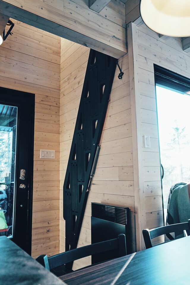 Folding Ladder | Custom Handmade by Bcompact Design - Folding Staircase, Attic Ladder, Loft Ladder, Retractable Stairs, Folding Ladder