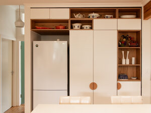Retro Inspired Pantry | Custom Handmade by Georgina Donovan - Plywood, Custom, Design