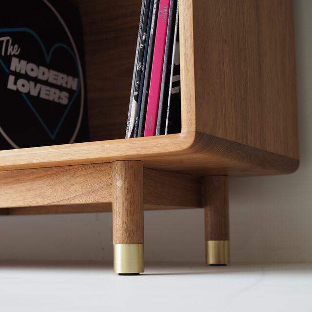 Morgan Record Cabinet | Custom Handmade by Begbie Furniture Studio - Record Cabinet, Record Storage, Vinyl, Audiophile, Hifi, Storage, Bookshelf, Entertainment, Credenza