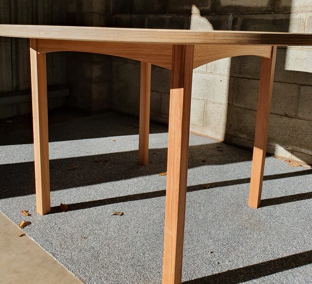 Round Table | Custom Handmade by Georgina Donovan - Plywood, Table