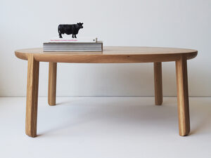 Edward Coffe Table | Custom Handmade by Begbie Furniture Studio - Coffee Table, Side Table, Coffee, Stool, Round Table, Round, Circular, Low Table
