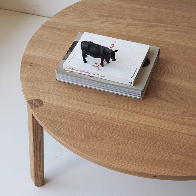Edward Coffe Table | Custom Handmade by Begbie Furniture Studio - Coffee Table, Side Table, Coffee, Stool, Round Table, Round, Circular, Low Table