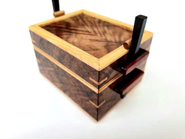 Engagement Ring Box 'Love her like you're going to lose her'  | Custom Handmade by Benjamin Reddan - Jewellery Box, Heirloom Box, Fine Box, Wedding Ring Box, Engagement Proposal Box, Wooden Box, Tiny Boxes, Bespoke Boxes, Inlay, Decorative Veneer