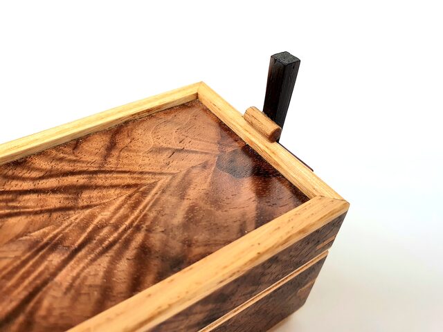 Engagement Ring Box 'Love her like you're going to lose her'  | Custom Handmade by Benjamin Reddan - Jewellery Box, Heirloom Box, Fine Box, Wedding Ring Box, Engagement Proposal Box, Wooden Box, Tiny Boxes, Bespoke Boxes, Inlay, Decorative Veneer